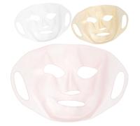 Maschera Viso in Silicone Riutilizzabile Auricolari, 3 Pezzi | Copertura per Essenza e Fogli, Design Sicuro Gancio, Uso Domestico per Appassionate