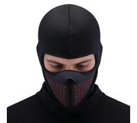 Maschera viso invernale per ciclismo, passamontagna elastica per grande freddo, maschera facciale impermeabile al, per inverno, per uomini, donne, adulti, adolescenti, escursionismo, pattinaggio
