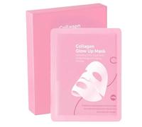 Maschera Viso | Kit Di 4 Prodotti Per La Cura Della Pelle Con Luminosità | Cerche Idratanti Rassodanti Riempolpanti Per Occhi E Collo | Trattamento SPA Notte