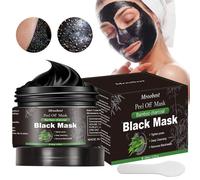 Maschera viso peel-off al carbone Maschera nera peel-off Maschera viso detergente profonda Purificante e pulisci i punti neri per tutti i tipi di