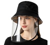 Maschera Viso Per Cucinare Protezione Facciale Trasparente Copricapo | Maschera Trasparente Cottura Frittura Per Frittura E Zuppa Bollente BBQ E Grigliare Donne Appassionate Nero
