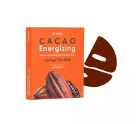 Maschera viso PETITFEE Cacao Energizing Hydrogel - 1 confezione (5 pezzi) K-b...