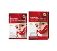 Maschera Viso Sollevamento Collo Nastro Sollevamento Linea V con Cinghie