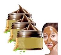 Maschera viso staccabile al ginseng coreano,Maschera viso al ginseng, Maschera al ginseng antietà per il viso, Maschere viso staccabili,Maschera viso al ginseng alle erbe (3pezzo)