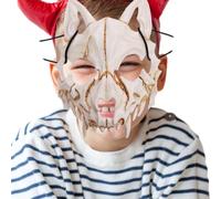 Maschera Viso Teschio Halloween E Oggetti Di Scena Realistici Per Costumi