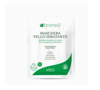 Maschera viso tessuto vello idratante Bionell vitamina c acido ialuronico 6pz