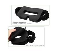 Maschera VR Monouso, 50 Pezzi di Maschera per Occhi VR In Tessuto Non Tessuto / Maschera Protettiva Isolante per il Viso, Kit Universale di Maschere