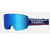 MASCHERA VUARNET SCI-SNOWBOARD MONT-BLANC MATTE BLACK -BLU FLASH +ORANGE