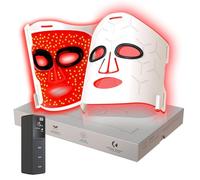 Maschera VYM per terapia della luce infrarossa: alta potenza per una pelle luminosa ultra sottile, ricaricabile di lusso - White Line