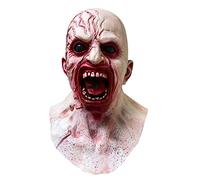 MascheraHalloween Alien Big Mouth Halloween Copricapo Scary Alien Person * 1 Halloween Spaventoso Copricapo Forcella Cosplay Puntelli per feste Maschere Supereroi Adulti in ( AS SHOW, One Size)