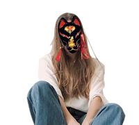 Maschere che coprono completamente i volti di - maschere di giapponesi, abbigliamento viso per giochi di ruolo di Halloween e anime cosplay | per accessori di scena in