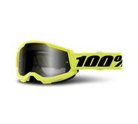 Maschere Cross 100% Strata 2 Sabbia Giallo Neon Giallo Neon