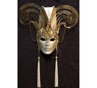 Maschere da Muro Maschera Veneziana IDRA con Swarovski Decorazione da Parete