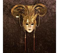 Maschere da Muro Maschera Veneziana IDRA con Swarovski Decorazione da Parete