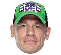 STAR CUTOUTS-Sm294 John Cena Great Fun for Family, Friends and Fans Halloween SM294 WWE Mask Grande divertimento per la famiglia, gli amici e i fan, 25 x 15 x 1 cm