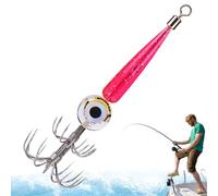 Maschere di calamari Bagliore di acqua salata, Ami luminosi per maschere di calamari - Il pesce a LED attira la luce in mare Polpo Amo per Amo per calam ari Luce da Impermeabile |