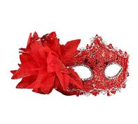 Maschere di Carnevale Costumi Sexy Carnevale Donna Maschera Donna Maschere Bianche da Decorare Maschera Pizzo Uomo Maschera Carnevale Venezia Maschera Colorata Rossa Sexy Cosplay Festa Carnevale