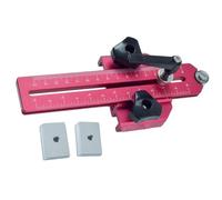 Maschere di posizionamento della pista a T Strisce sottili Guida per taglio su legno Minimizza le vibrazioni Compatibile con 3/8x3/4 slot a T Lavorazione Del Legno Track Jig