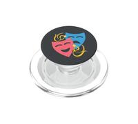Maschere drammatiche Arti dello spettacolo Tragedia e Commedia Maschere Costume PopSockets PopGrip per MagSafe