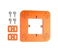 Maschere e modelli angolari per router, modello angolare per tavolo da router, strumento ausiliario per taglio ad, per studio fatto a mano, officina