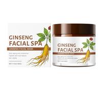 Maschere facciali ginseng, lozione ringiovanente della pelle, creazione di crema idratante per il viso, 110 g, ringiovanimento alimentato a ginseng, consistenza idratante, per uomini, donne