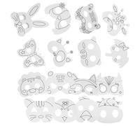 Maschere Fai Da Te Mascherine Decorare Di Animali Mestiere Animale