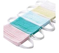 Maschere for il visoDaringjourney 50PC Adult Disposable_Face_màsk_Protection Protezione a 3 strati Alta filtrazione Ventilazione Fascia facciale di sicurezza Cappucci facciali traspiranti for attività