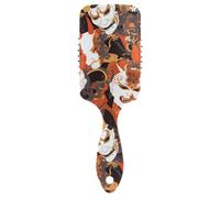 Maschere giapponesi Horror spazzola antistatica per colpo Progettato cuoio capelluto massaggiatore spazzola per capelli bagnati con manico ergonomico cepillo para cabello