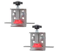 Maschere in acciaio inox adatte per il posizionamento di ante di armadietti a scomparsa e verso il basso per installazione di porte di armadi con morsetto in acciaio inox