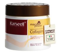 Maschere per capelli La maschera per capelli al collagene professionale Karseell MACA CARE SYSTEM da 500 ml è stata formulata per offrire un trattamento intensivo che trasforma i capelli fin dalla pri