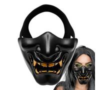 Maschere Per Il Viso Halloween Per Uomini, Copricapo Fantasma Spaventoso, Coprifaccia Per Costume Festival Malvagio E Spaventoso, Per Uomini Donne Festa Festival Musicale Mascheramento Natale Teatro E
