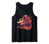 Maschere Samurai Guerriero Leggendario Fiamme Canotta