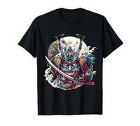 Maschere Samurai Spirito Guerriero Senza Paura Maglietta