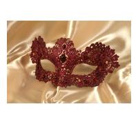 Maschera veneziana farfalla con Swarovski decorazione casa made in Italy nuova