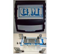 Mascherina 2 Din installazione Navigatore GPS Autoradio Ssangyong Korando 2011