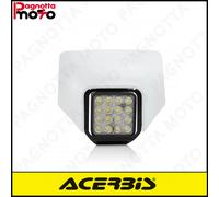 MASCHERINA ACERBIS PORTAFARO FARO A LED ACERBIS VSL BIANCO HUSQVARNA TE 300 2017