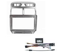 Mascherina Adattatore autoradio 9" per Peugeot 307 con comandi al volante