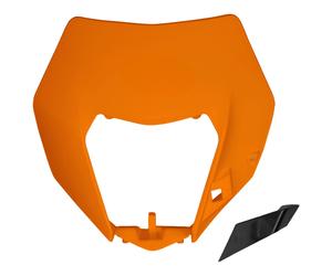 Mascherina anteriore UFO PLAST colore arancione OEM