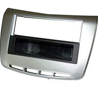 Mascherina autoradio 1 2 DIN Lancia Delta 2009>2014 Grigio con Cassettino