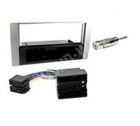 Mascherina autoradio 1 Din colore silver Ford C-Max Focus / Fi