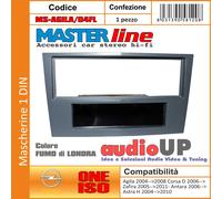 MASCHERINA AUTORADIO 1 DIN OPEL ANTARA DAL 2006 IN POI - COLORE FUMO DI LONDRA