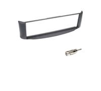 Mascherina autoradio 1 DIN Smart Car ForTwo colore grigio