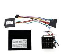 Mascherina Autoradio 16pin Cablaggio Adattatore Canbus Box Decoder Android Radio Cavo Alimentazione Per Fiat Per 500 Per BRAVO Per PERLA Per Fiorino Mascherine Telaio(Cable Canbus)