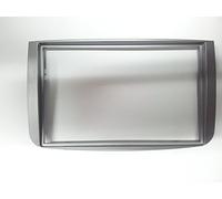 MASCHERINA AUTORADIO 2 DIN - 2 ISO -ALFA 147 dal 2005 -ALFA 147 GT COLORE: SILVER