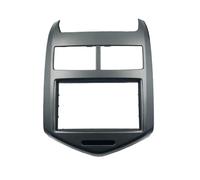 Mascherina Autoradio 2 DIN 7 Pollici Kit Cruscotto Con Radio Stereo Audio E Navigatore Per Chevrolet Per Aveo Per Sonic 2011 2012 2013 2014 2015 WEFOLCC(Gray)