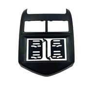 Mascherina Autoradio 2 DIN 7 Pollici Kit Cruscotto Con Radio Stereo Audio E Navigatore Per Chevrolet Per Aveo Per Sonic 2011 2012 2013 2014 2015(Black)