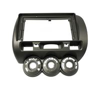 Mascherina Autoradio 2 DIN 9 Pollici Pannello DVD Cornice Per Installazione Passaruota Sinistro/destro Per Fit Per City Per Jazz 2006 WEFOLCC(Right driving,Frame)