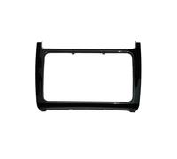 Mascherina Autoradio 2 DIN Autoradio Installare Pannello Dash Refitting Kit Telaio Audio Fascia Trim Lunetta Frontale Per VW Per POLO 2014 2015 2016 2017 Radio Fascia(Piano black)