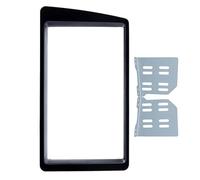 Mascherina Autoradio 2 DIN Con Guida A Sinistra Montaggio Su Cruscotto Adattatore Per Montaggio Stereo Con DVD Per Civic 2001-2005 LIANGYIMEI