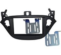 MASCHERINA AUTORADIO 2 DIN OPEL CORSA DAL 2016 IN POI. KIT ADATTATORE NERO OPACO